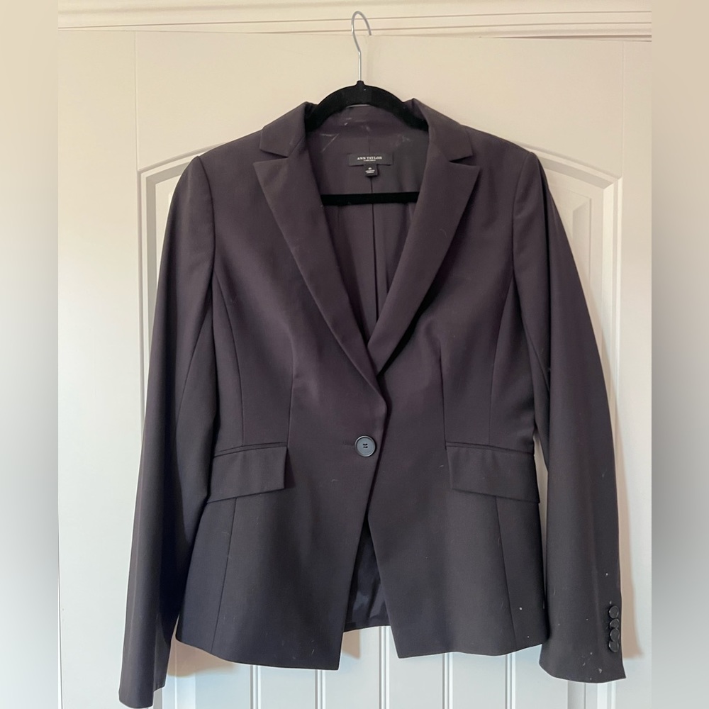 Ann Taylor Black Pant Suit